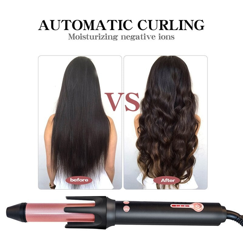 Automatic Curler Electric Curling Iron Ceramic Fast Heat Hair Wave