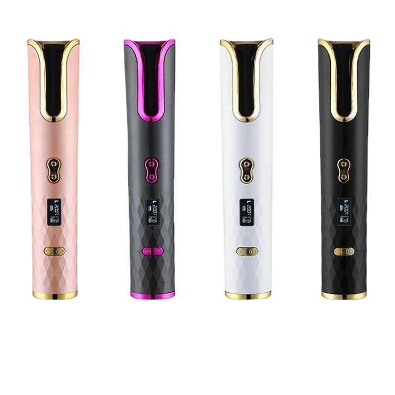 Portable Wireless Automatic Hair Curler Fashion Curling Wands USB